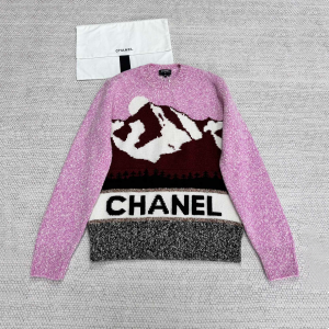 9a++ quality chanel mountain intarsia sweater